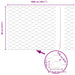 Gard hexagonal Argintiu 0,6 x 10 m Oțel galvanizat - WALTI WALTI