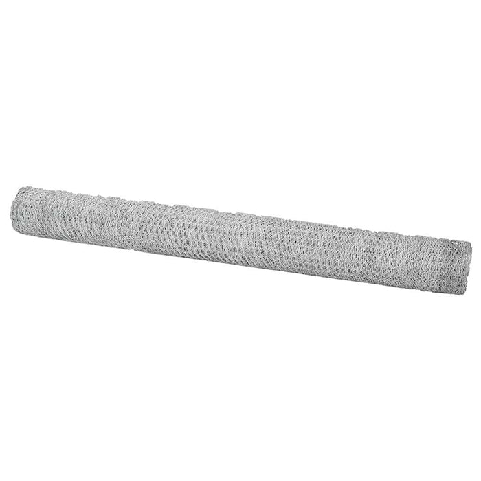 Gard hexagonal Argintiu 1,6 x 10 m Oțel galvanizat - WALTI WALTI