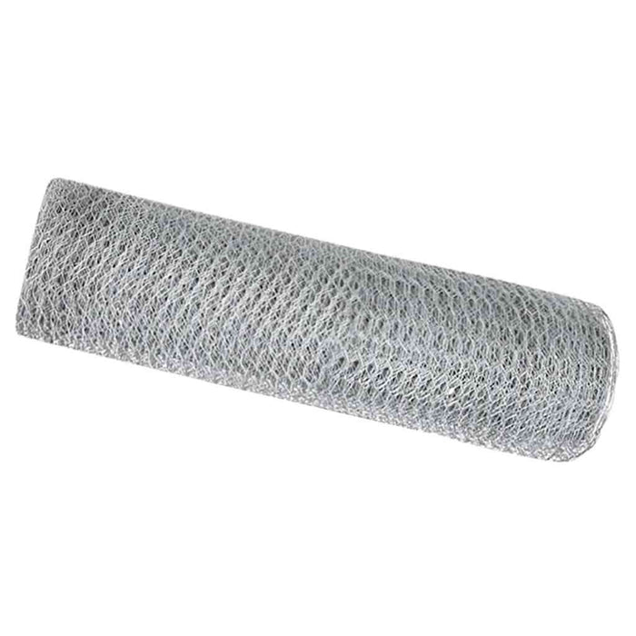 Gard hexagonal Argintiu 0,8 x 50 m Oțel galvanizat - WALTI WALTI