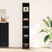 Dulap cu raft Stejar negru 30 x 50 x 200 cm Lemn compozit - WALTI WALTI