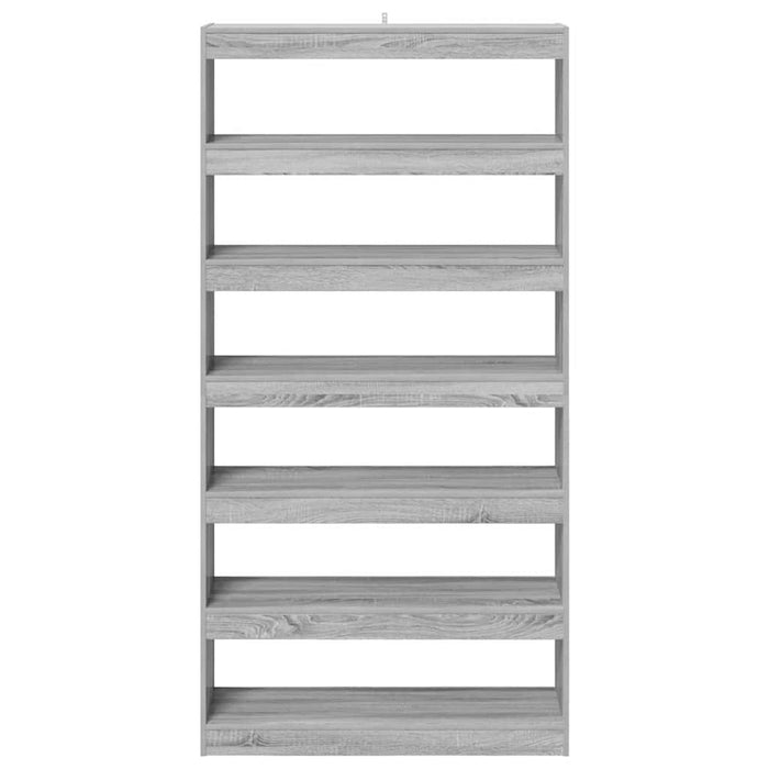 Dulap pentru cărți sonoma gri 100 x 30 x 198 cm Lemn compozit - WALTI WALTI