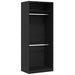 Dulap cu raft Stejar negru 80 x 50 x 200 cm Lemn compozit - WALTI WALTI