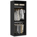 Dulap cu raft Stejar negru 80 x 50 x 200 cm Lemn compozit - WALTI WALTI