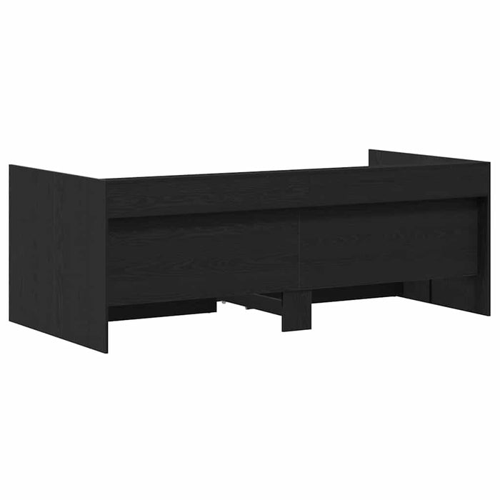 Pat de zi Gri 90 x 200 cm Lemn compozit - WALTI WALTI