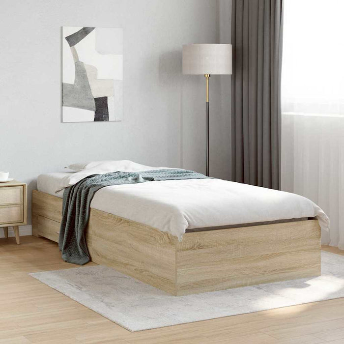 Cadru de pat Maro 90 x 190 cm Lemn compozit - WALTI WALTI