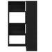 Dulap 6 niveluri 85 x 85 x 140 cm Lemn compozit Stejar Negru - WALTI WALTI