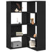 Dulap 6 niveluri 85 x 85 x 140 cm Lemn compozit Stejar Negru - WALTI WALTI