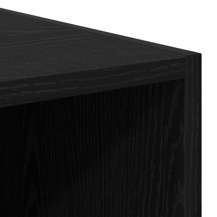 Dulap cu raft Stejar negru 30 x 50 x 200 cm Lemn compozit - WALTI WALTI
