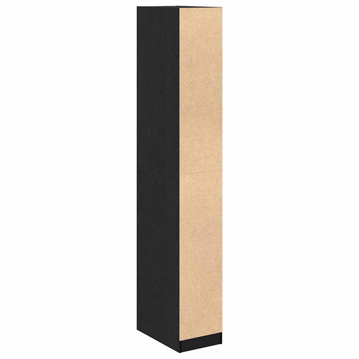 Dulap cu raft Stejar negru 30 x 50 x 200 cm Lemn compozit - WALTI WALTI