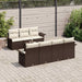 Set de canapele pentru grădină 8 pcs Maro Rattan poli - WALTI WALTI