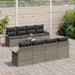 Set de canapele pentru grădină 9 pcs Gri Rattan poli - WALTI WALTI