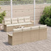 Set de canapele pentru grădină 9 pcs Bej Rattan poli - WALTI WALTI
