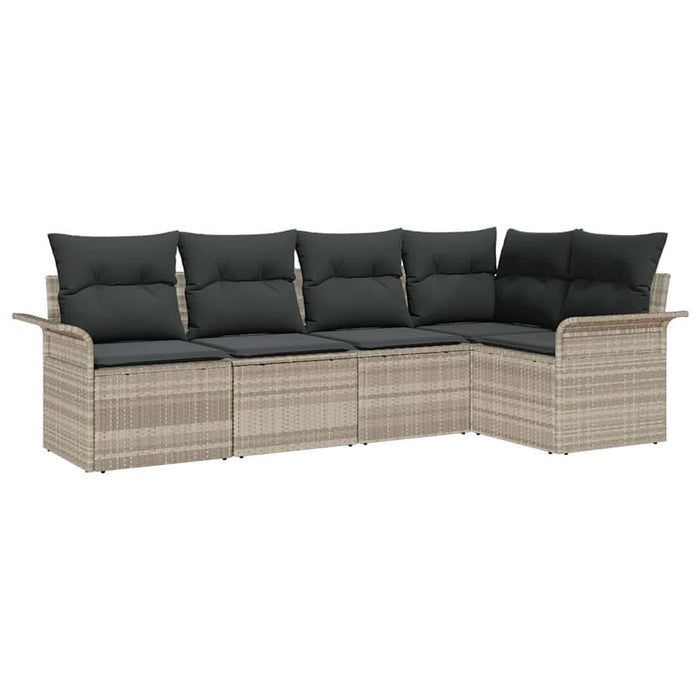 Set de canapele pentru grădină 5 pcs 242.5 x 132.5 x 85 cm - WALTI WALTI