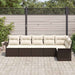 Set de canapele pentru grădină cu pernă 6 pcs Maro Rattan poli - WALTI WALTI