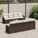 Set de canapele pentru grădină 9 pcs Maro 55 x 55 x 37 cm - WALTI WALTI