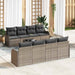 Set de canapele pentru grădină 9 pcs Gri 55 x 55 x 37 cm - WALTI WALTI
