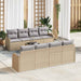 Set de canapele pentru grădină Bej 55 x 55 x 37 cm poliratan - WALTI WALTI