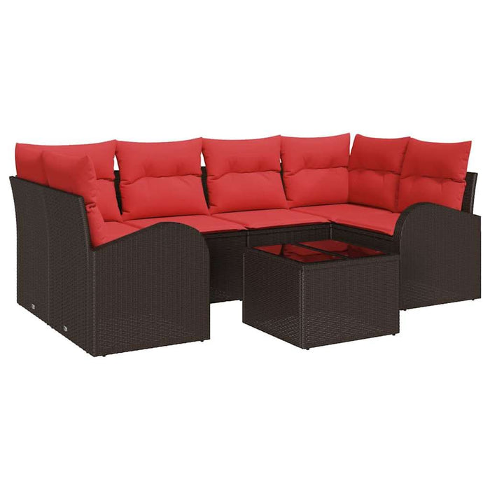 Set de canapele pentru grădină Maro 55 x 55 x 37 cm poliratan - WALTI WALTI