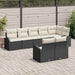 Set de canapele pentru grădină cu pernă 8 pcs 289 x 124 x 85 cm - WALTI WALTI