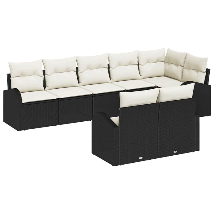 Set de canapele pentru grădină cu pernă 8 pcs 289 x 124 x 85 cm - WALTI WALTI
