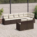 Set de canapele pentru grădină cu pernă 8 pcs 289 x 124 x 85 cm - WALTI WALTI