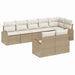 Set de canapele pentru grădină cu pernă 8 pcs 289 x 124 x 85 cm - WALTI WALTI