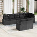 Set de canapele pentru grădină cu pernă 8 pcs 289 x 124 x 85 cm - WALTI WALTI