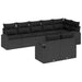 Set de canapele pentru grădină cu pernă 8 pcs 289 x 124 x 85 cm - WALTI WALTI