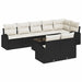 Set de canapele pentru grădină cu pernă 9 pcs 289 x 124 x 85 cm - WALTI WALTI