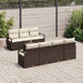 Set de canapele pentru grădină 8 pcs Maro, Crem 55 x 55 x 37 cm - WALTI WALTI