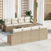 Set de canapele pentru grădină 9 pcs Bej, crem 55 x 55 x 37 cm - WALTI WALTI