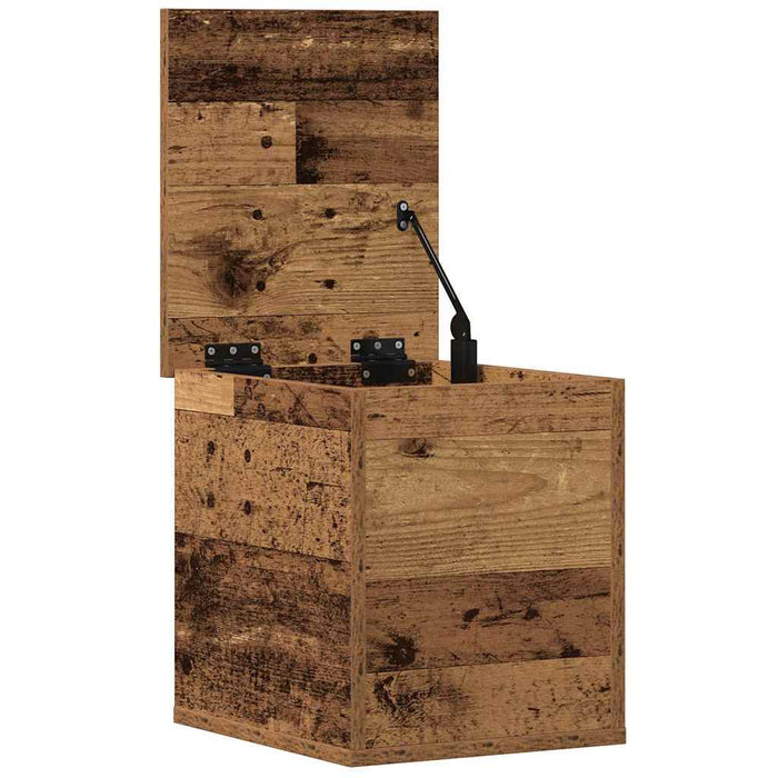 Cutie de depozitare Lemn Vechi 30 x 35 x 35 cm Lemn compozit - WALTI WALTI