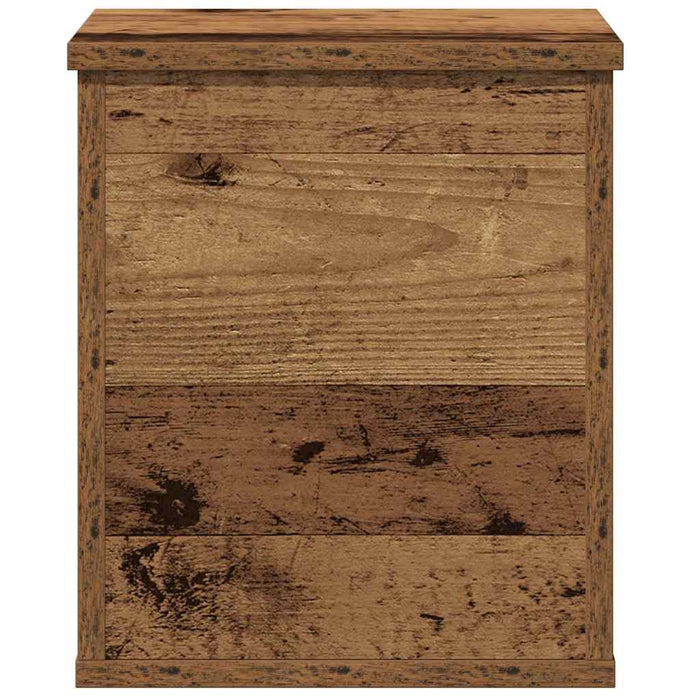 Cutie de depozitare Lemn Vechi 30 x 35 x 35 cm Lemn compozit - WALTI WALTI