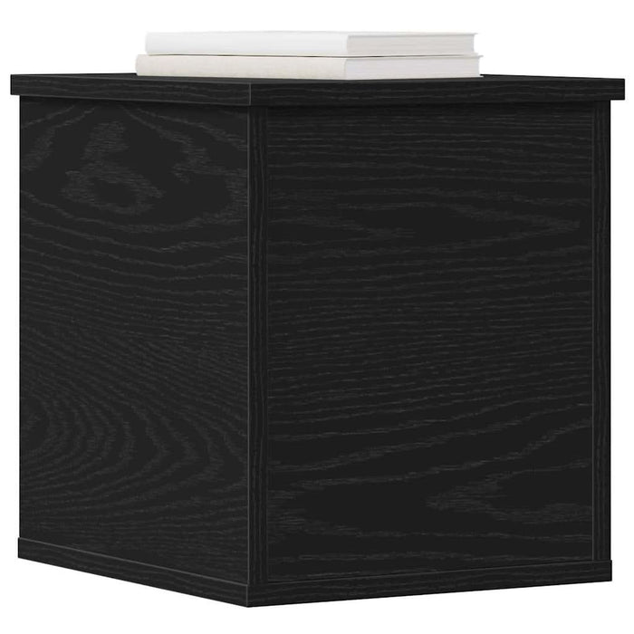 Cutie de depozitare Stejar Negru 30 x 35 x 35 cm Lemn compozit - WALTI WALTI
