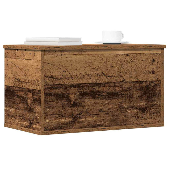 Cutie de depozitare Lemn Vechi 60 x 35 x 35 cm Lemn compozit - WALTI WALTI