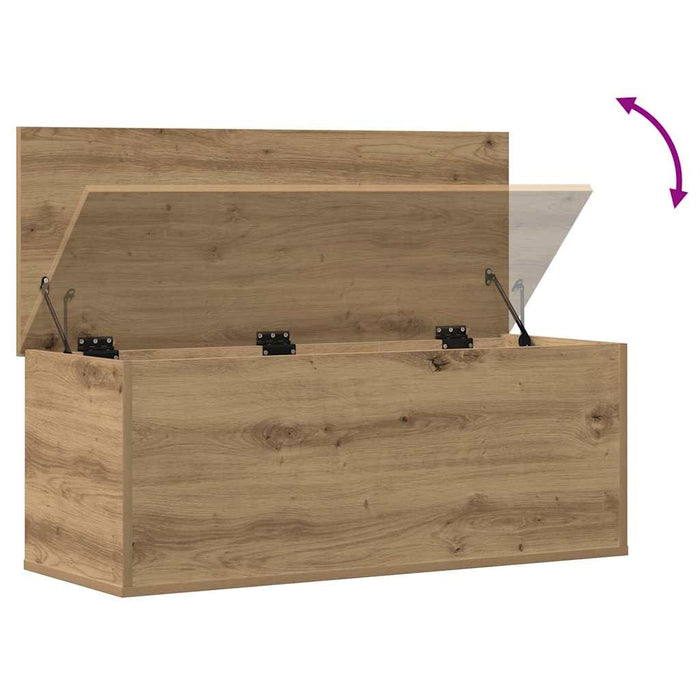 Cutie de depozitare Stejar Artizanal 90 x 35 x 35 cm - WALTI WALTI