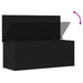Cutie de depozitare Stejar Negru 90 x 35 x 35 cm Lemn compozit - WALTI WALTI