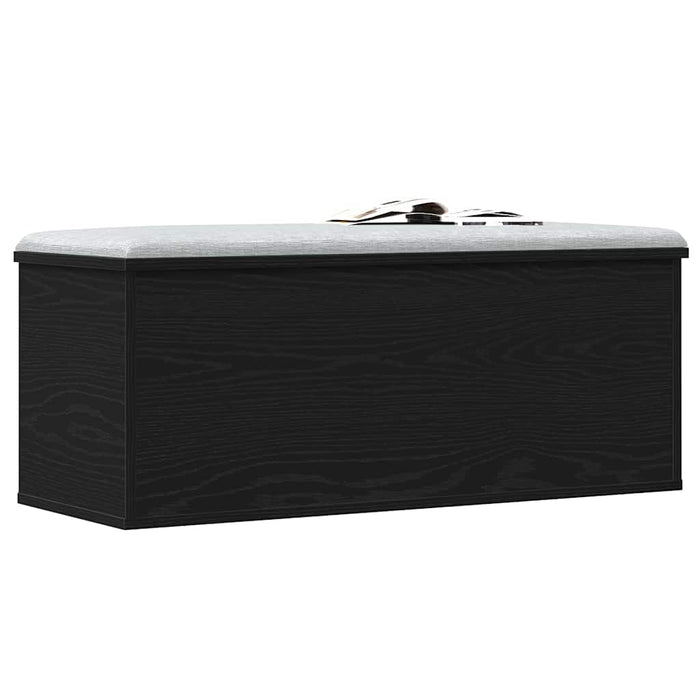 Cutie de depozitare Stejar Negru 90 x 35 x 35 cm Lemn compozit - WALTI WALTI