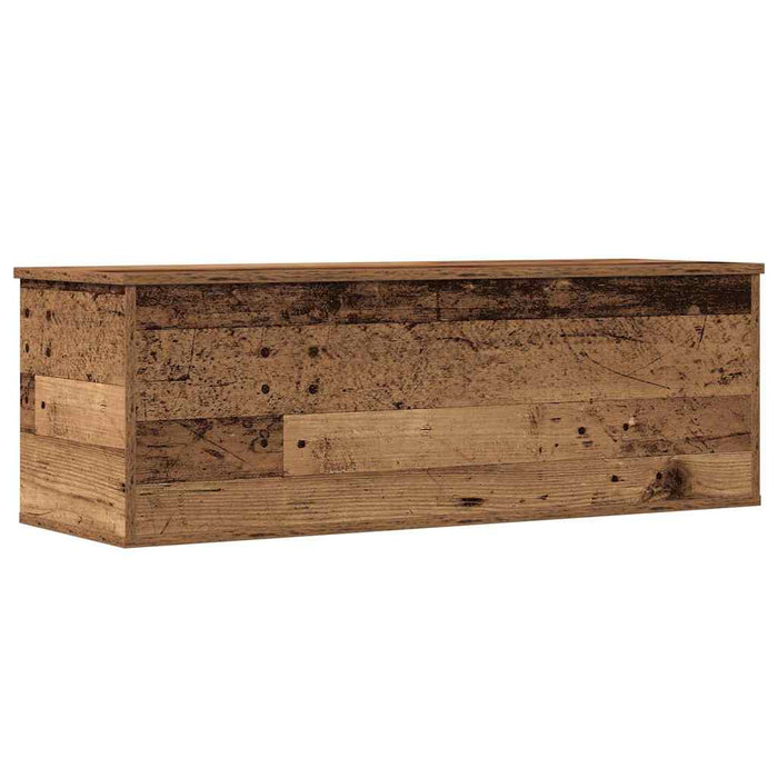 Cutie de depozitare Lemn Vechi 102 x 35 x 35 cm Lemn compozit - WALTI WALTI