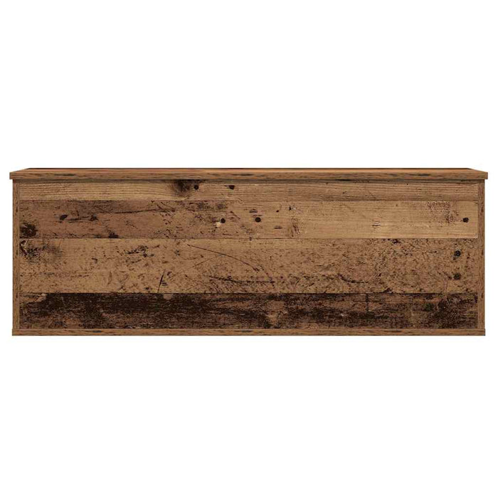 Cutie de depozitare Lemn Vechi 102 x 35 x 35 cm Lemn compozit - WALTI WALTI