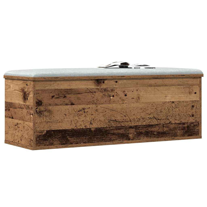 Cutie de depozitare Lemn Vechi 102 x 35 x 35 cm Lemn compozit - WALTI WALTI