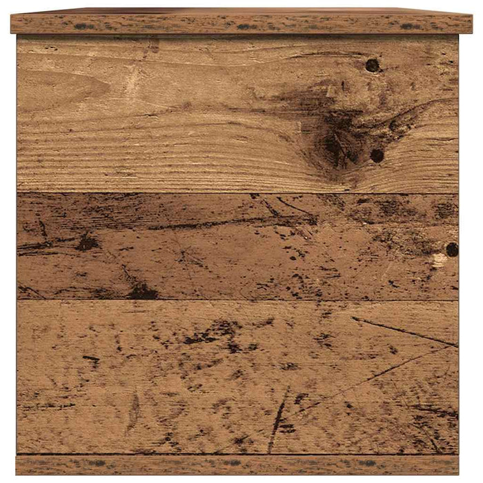 Cutie de depozitare Lemn Vechi 102 x 35 x 35 cm Lemn compozit - WALTI WALTI