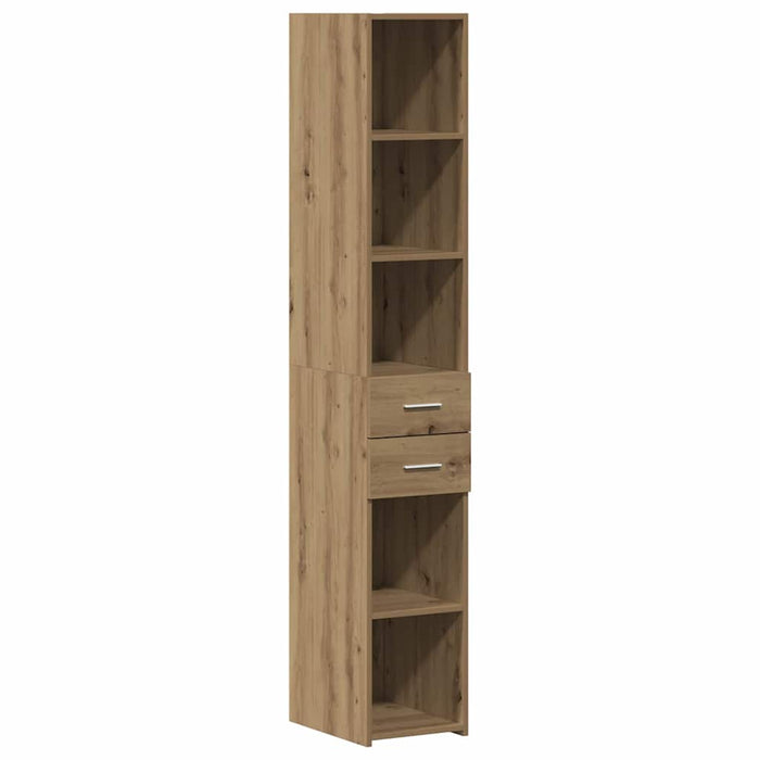 Bibliotecă cu sertar Stejar Artizanal 30 x 42.4 x 185.2 cm - WALTI WALTI