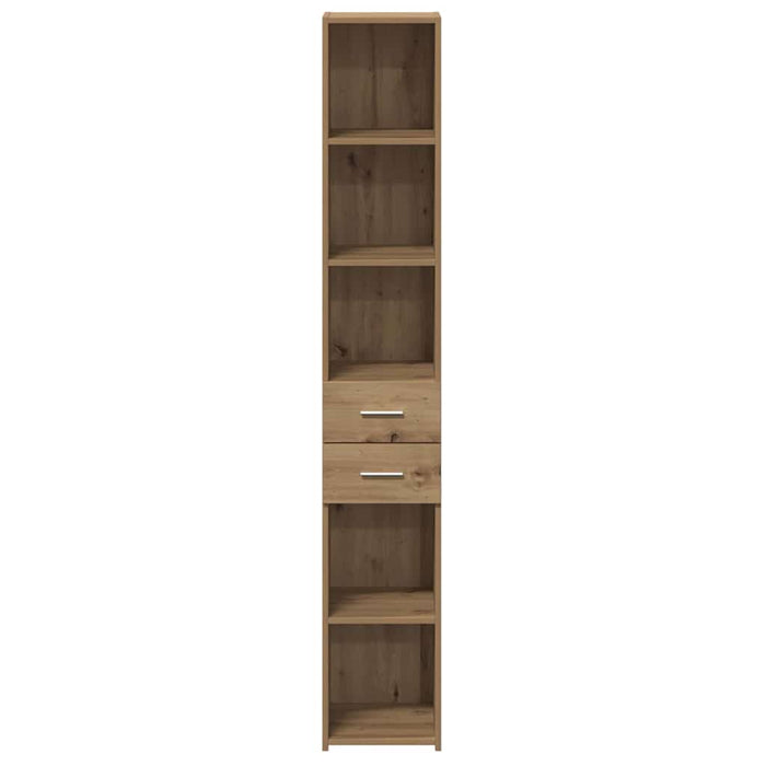 Bibliotecă cu sertar Stejar Artizanal 30 x 42.4 x 185.2 cm - WALTI WALTI