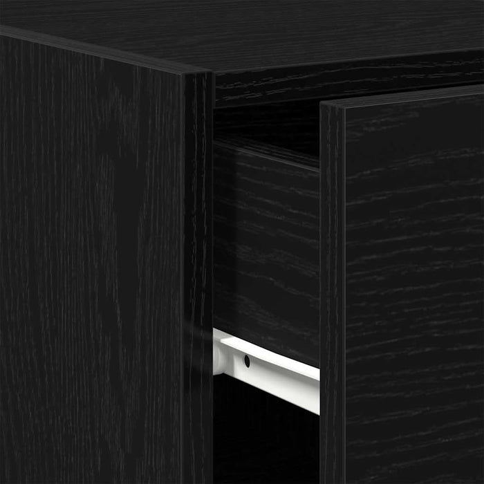Bufet cu sertar Stejar Negru 30 x 42,5 x 93 cm - WALTI WALTI