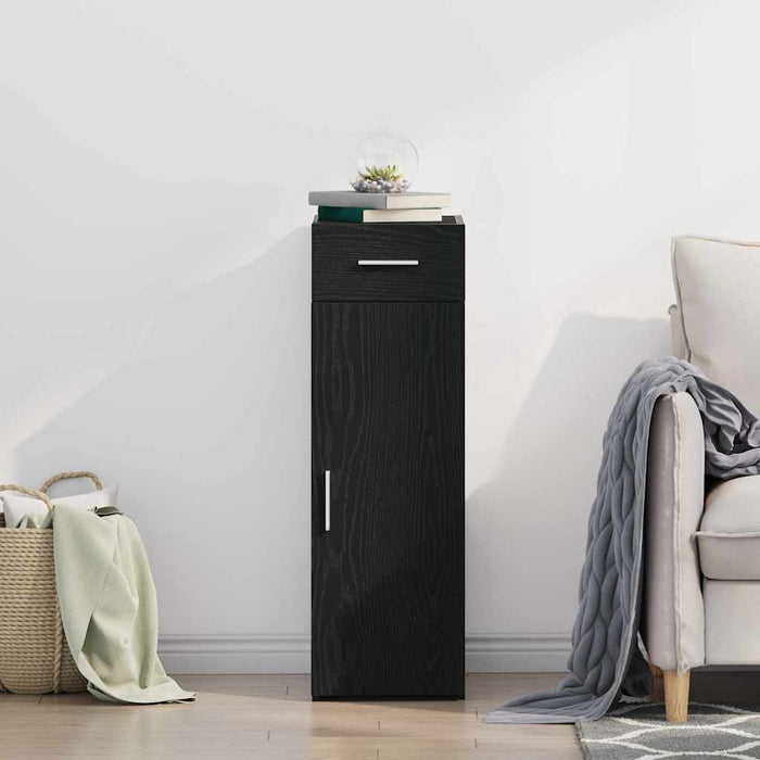 Bufet cu sertar Stejar Negru 30 x 42,5 x 93 cm - WALTI WALTI