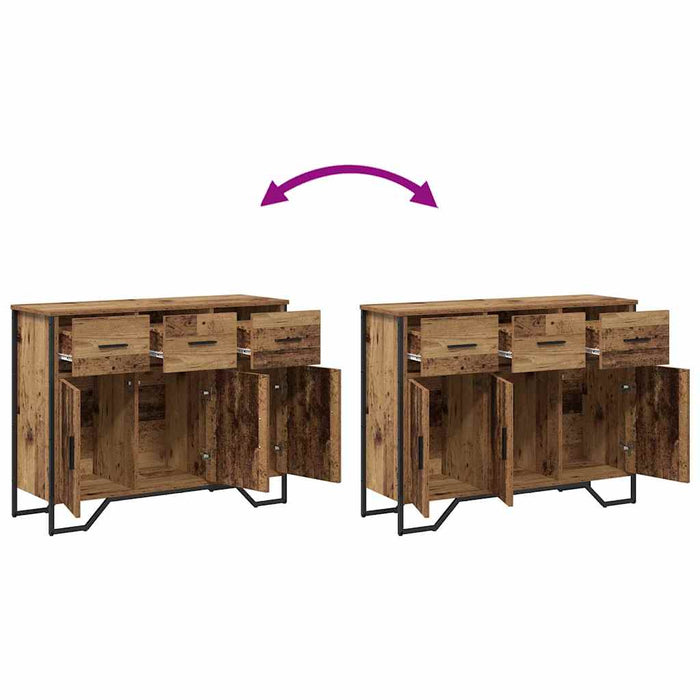Bufet cu sertar Lemn vechi 97 x 32,5 x 74,5 cm - WALTI WALTI