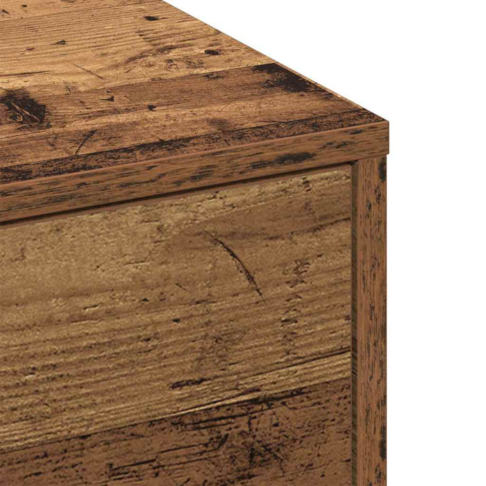 Masă de cafea Lemn vechi 90 x 90 x 28 cm Lemn compozit - WALTI WALTI