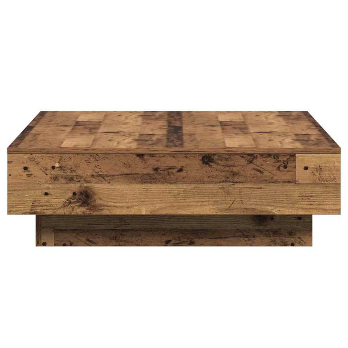 Masă de cafea Lemn vechi 90 x 90 x 28 cm Lemn compozit - WALTI WALTI