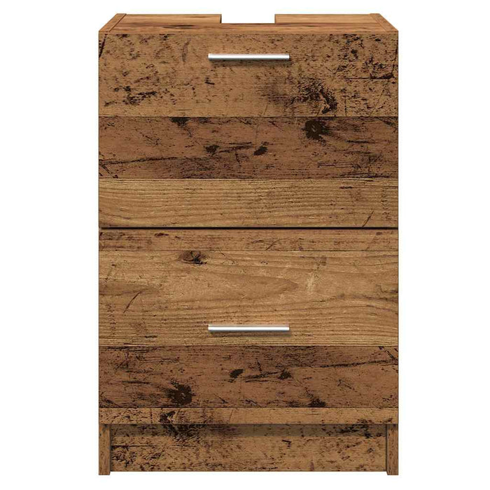 Dulap de Baie cu raft Lemn Vechi 40 x 37 x 59 cm Lemn compozit - WALTI WALTI